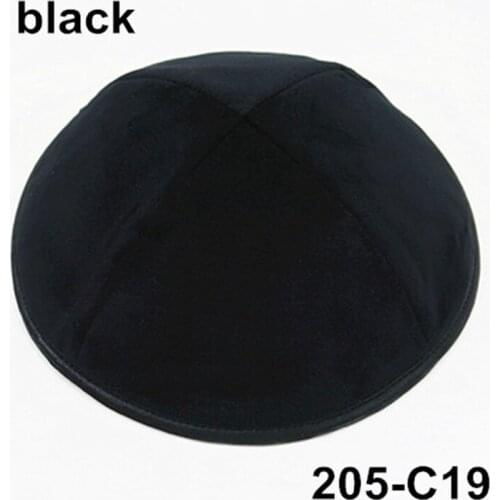 Kippot Kippa Kippah Kipa 19cmVelvetSkulliesJewishYarmulke Beanies Hat Skull Cap
