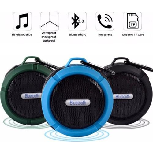Bluetooth Speaker Wireless Music Speaker Subwoofer Portable Sports Waterproof Stereo Sound Mini Speaker Bass TF subwoofer