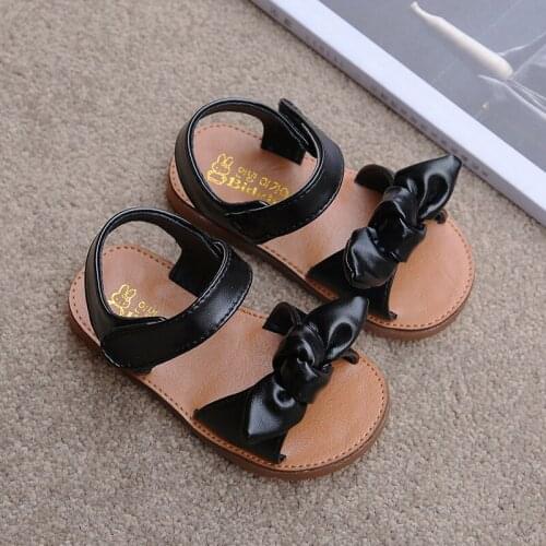 CAPSELLA KIDS Sandals Girls Princess Dress Beach Shoes Baby Footwears Flats Shoes Barefoot Girl Summer Sandals 1 2 3 4 5 6 Years