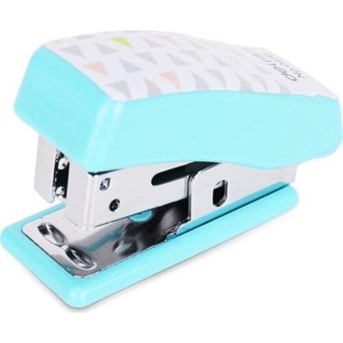 DL Good 0456 stapler suit, cute cartoon , mini trumpet stapler student stationery gift Exquisite office supplies