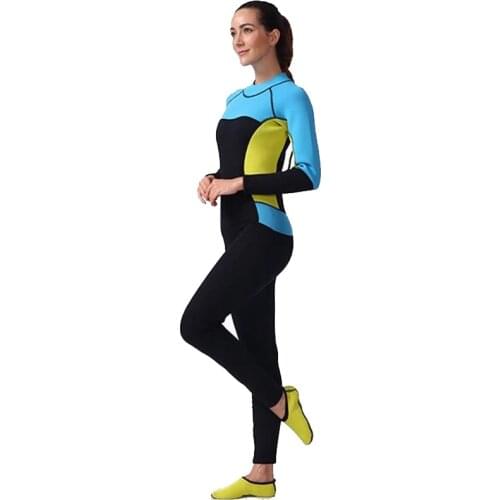 Diving Wetsuit 3mm Neoprene For Women Female One piece Full Body Length Surf Scuba Free Diving Suit Keep Warm Spearfishing Hunt