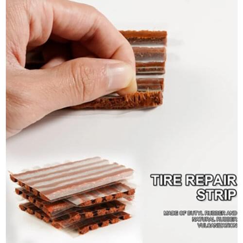 Car Tire Repair Tools Tire Repair Kit Rivet Tool Set Car Bicycle Tubeless Tire Puncture Plug Garage Auto Parts