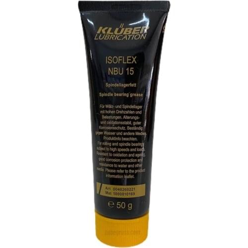Klüber İsoflex NBU 15, Cnc Spindle High Speed Grease, 50Gr