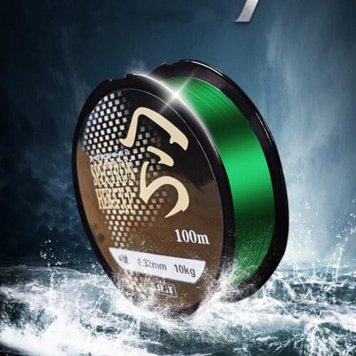 The best monofilament nylon invisible fishing line 100m super soft strong pull fishing line outdoor fishing accessories