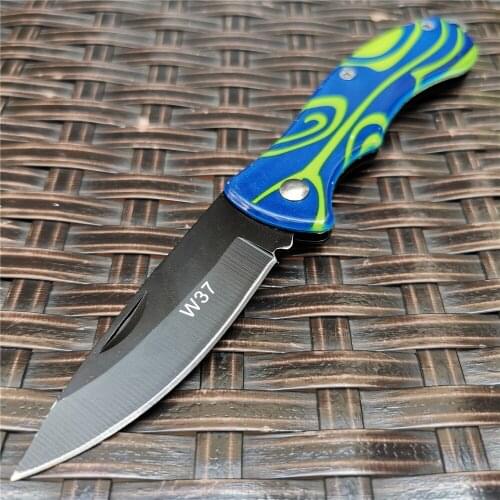 Mini- Mantis Hunting Knife Fold High Hardness Sharp Saber Collection Pocket for Outdoor Survival, Camping and EDC