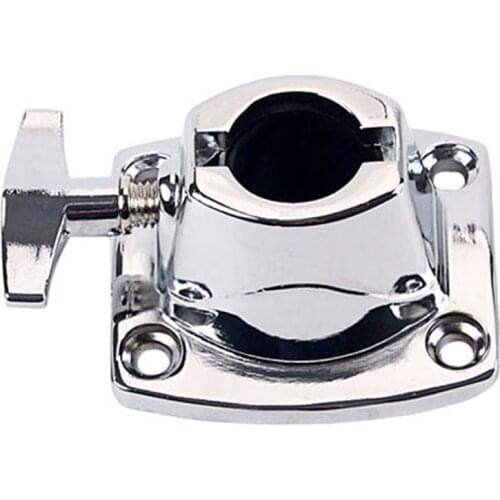 Zinc Alloy Drum Kit Holder Base Plate Tom Cymbal Holder Clamp Musical Instrument Parts Universal clamp mounts Rack Bar