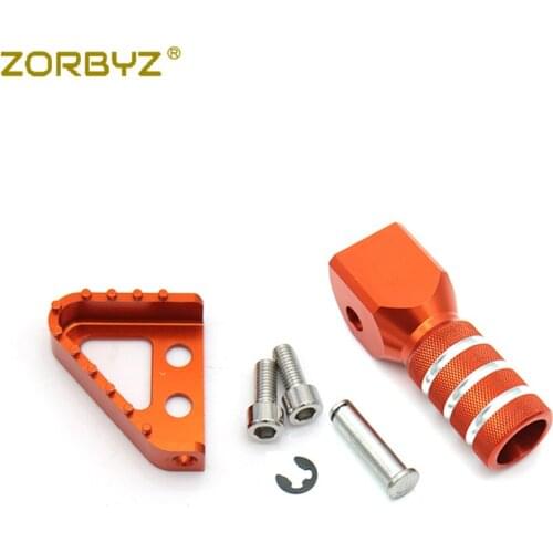 1 Set Rear Brake Pedal Step Tips Gear Shifter Lever Tip For SX EXC XCF XC XCW SXF EXCF SMR 125-530 690 950 ADVENTURE