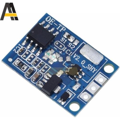 OE-TP capacitive touch button light touch switch module 10A digital touch sensor LED no pole dimming DC 5-12V