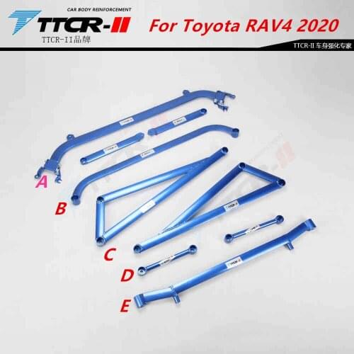 Fit for Toyota RVA4 RVA 4 2019-2020 Car Accessories Suspension Strut Bar Stabilizer Bar Aluminum Alloy Bar Chassis Tension Rod