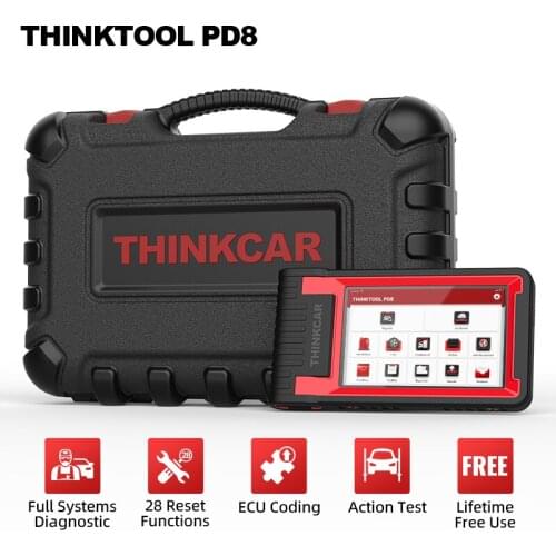 THINKCAR Thinktool Pros Car Full System 64GB OBD2 Scanner Code Reader 10 inch 64GB HD Actuation Test Bluetooth Diagnostic Tools