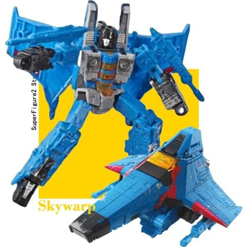 Transformation TKR Siege Cybertron Leadership Voyager Skywarp Transformation Desformation Robot Action Figure Kids Model Toys