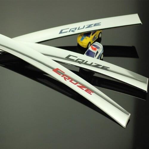 1 Pcs ABS Chrome Car Glove Box Decoration Trim Cover Sticker for Chevrolet Cruze Sedan Hatchback 2009 - 2015 LHD