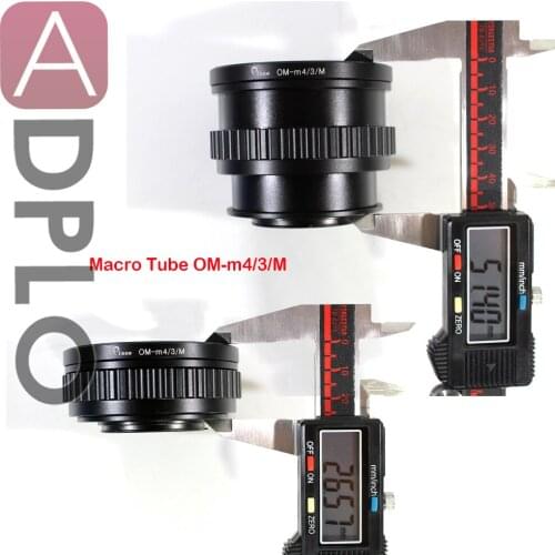 Adjustable Macro to Infinity Lens Adapter Suit For Olympus Lens to Suit for Micro Four Thirds 4/3 Camera