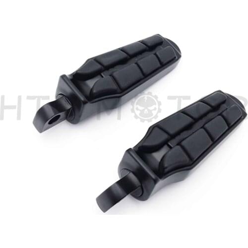 Aftermarket free shipping motorcycle parts 4400 Retro Foot pegs Rest for Harley Softail Sportster Dyna Glide Fat Boy Road Black