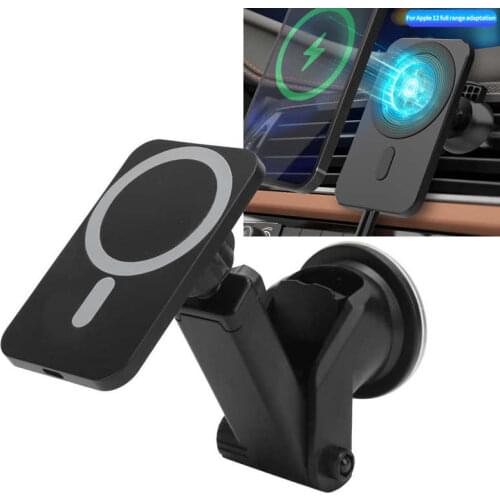 Car Wireless Charger 15W Magnetic QC3.0 Quick Charging Panel Overcharge Protection Universal Plug and Play Auto Accessories