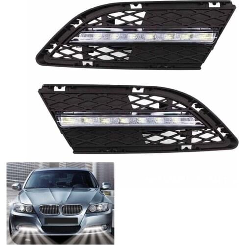 Car LED DRL Grille Fog Light / Daytime Running Light For-BMW 3-Series E90 2009-2011