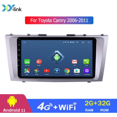 Car radio Android 8.1 GPS Navigation system for Toyota camry 2006-2011 multimedia dvd player audio stereo accessories no 2 din