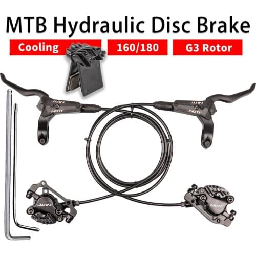 MTB Bike Oil Hydraulic Heat dissipation Disc Brake Pad 140 160 180mm G3 Disk Rotor Front Rear Caliper Scooter Bicycle Parts