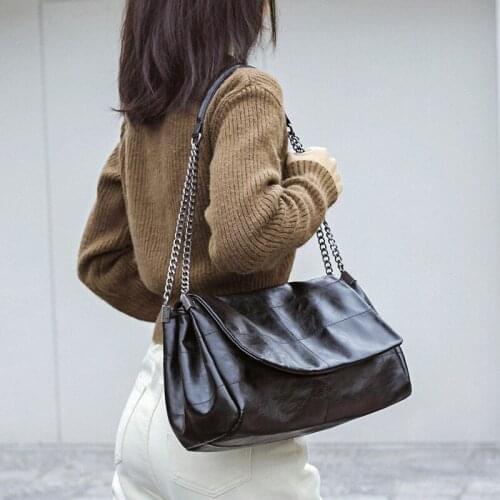 Women Large-capacity Chain Shoulder Messenger Bag Fashion Bag Wild Stray Bag Female Rhombus Bag