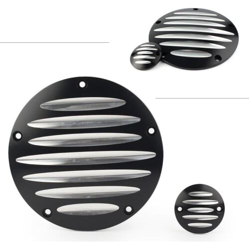 Motorcycle Edge Cut Derby Cover Timing Timer Points Covers Guard For Harley Touring FLHR FLH FLHT 2016 2017 2018 2019 2020