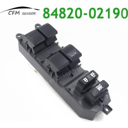 New Brand 84820-02190 For 2007-2012 Toyota Camry Power Window Master Control Switch
