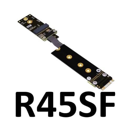 M.2 NVMe TO M.2 A.E WiF A E Key Adapter Extension Cable 3-100cm Riser PCIe 3.0 x1 gen3 8G/bps R45SF