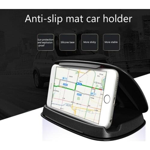 Car Dashboard Universal Bracket Car Phone Bracket Large Car Bracket 180 X 130 X 25mm (for Mobile Phone IPhone GPS)