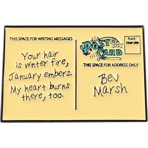 Creative personality hot blood alloy brooch creative cartoon cute little book paint pin badge