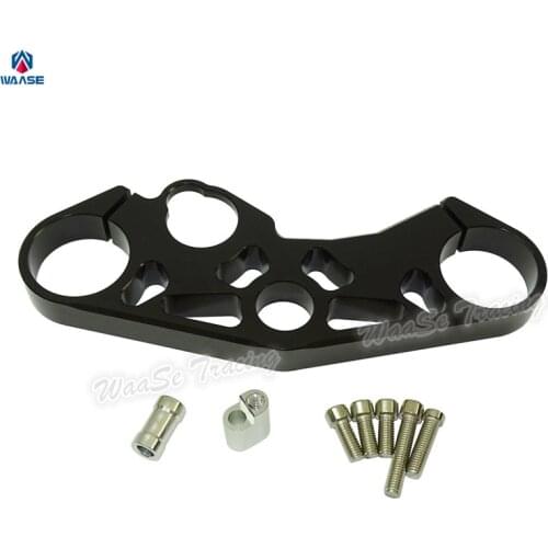 Waase Motorcycle Front Fork Lowering Triple Tree Upper Top Clamp Yoke For 2017 2018 SUZUKI GSXR1000