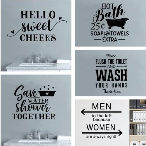 YOKIKI Bathroom Stickers