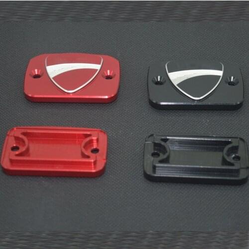 For DUCATI Monster 695 696 796 Hypermotard796 Motorcycle accessories protector CNC Front Clutch Brake Fluid Reservoir Cover Cap