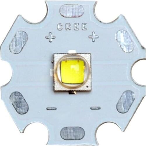1 piece Flashlight Electronic DIY Parts Emitter XM-L2 U2 1A White Light LED Star XML2 LED with 20mm Aluminum Base