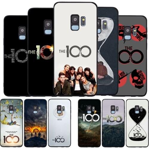 The Hundred The 100 Soft Case For Samsung S20 S10 S9 S8 S7 S6 EDGE Plus Lite For Note 8 9 10 Cover A7 A8 A9 black Cases