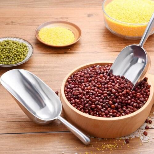 1080ML Ice Scoop Aluminum Alloy Shovel for Ice Grain Coffee Beans Scoops Bar Ice Scraper Coffee Spoon Kitchen Storage Tool