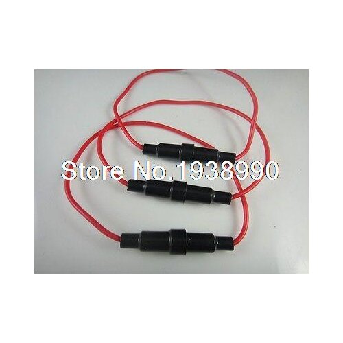 20pcs 5x20mm AGC Fuse Holder In-line screw type with wire
