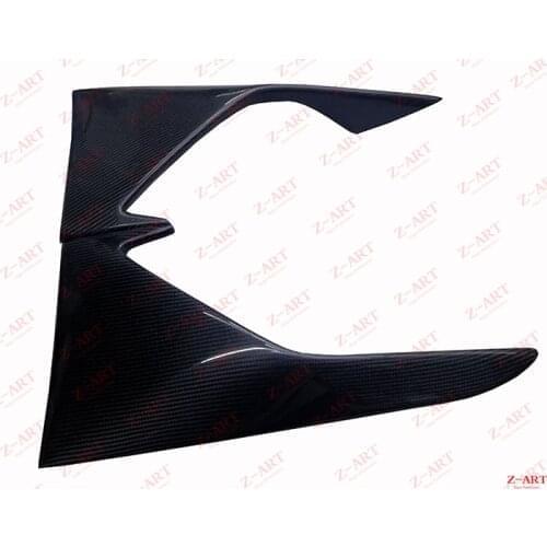 2015-2019 Z-ART for BMW M2 carbon fiber front flap for BMW F87 carbon fiber front carnads for M2 competiton carbon wind spoiler