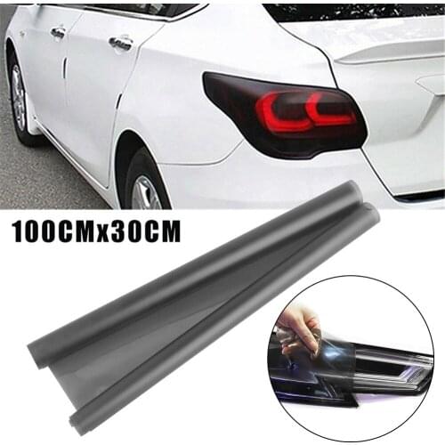 30 X100cm Car Lights Vinyl Light Smoke Black Tint Film Headlights Tail Lights Car Vinyl For Windscreen