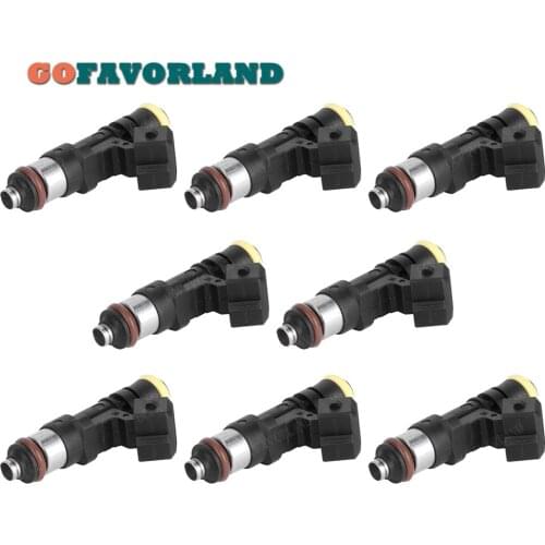 8pcs Car Fuel Injector 2200cc High Quality Iron Auto Accessories Arrivals 0280158829 For Honda For Audi For Mazda For Dodge