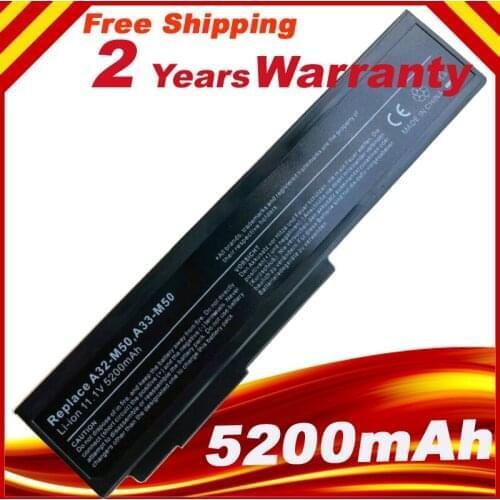 A32-N61 Battery for ASUS N61 N61J N61D N61V N61VG N61JA N61JV M50s N43S N43JF N43JQ N53 N53S N53SV A32-M50 free shipping