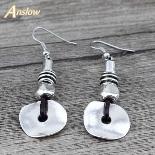 Женские серебрянные серьги ANSLOW China At AliExpress