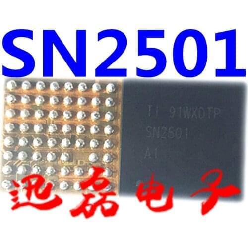 Free Shipping 10pcs/lot SN2501A1 U3300 63pin TIGRIS T1 charging charger ic chip for iphone 8 8plus X