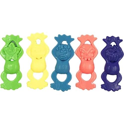 Freeship cute Slingshot Flying jam monster Stretchy sticky rubber wall finger shot animal toy kids Party favors toys gifts