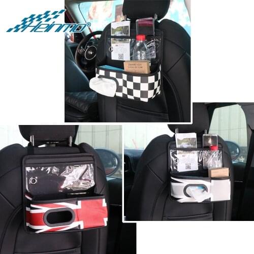 For MINI Countryman R60 F60 Clubman F54 R55 Multi-Pockets Container Bag for Chair Seat Back Bags for MINI R56 R61 R59 R58 R57