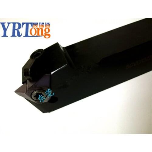 SCVER3232P27-10 Threaded shank for threaded shank screws, T trapezoidal type, vertical mounting Thread Turning Tool