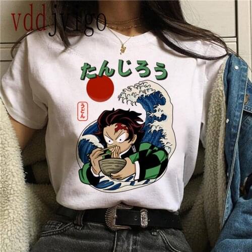 Hot Japanese Anime Demon Slayer T Shirt Men Kawaii Kimetsu No Yaiba Graphic Tees Tanjirou Kamado Unisex Tops Funny Tshirt Male