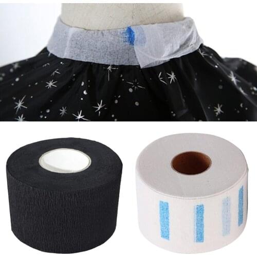 Neck Ruffle Roll Paper Neck Covering Cutting Collar Salon Professional Hair Cutting Disposable Hairdressing Collar Paper