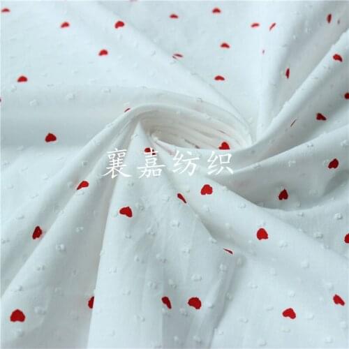 Printed Cotton Jacquard Childrens Clothing Fabric