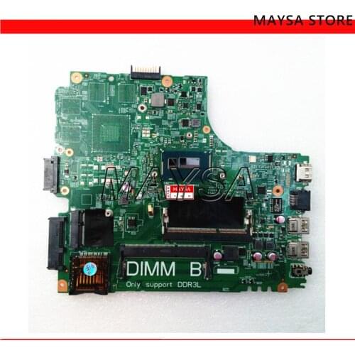 KEFU CN-0Y3JGV Y3JGV FOR Dell Inspiron 3437 5437 Laptop Motherboard DOE40-HSW 12307-2 PWB:VKJ89 REV:A00 I3-4010U mainboard