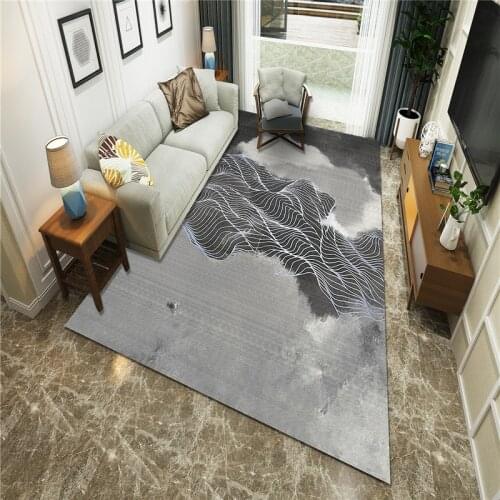 Nordic Style Carpets For Living Room Simple Abstract Carpet Big Size High Quality Home Mat Thick Parlor Modern Rugs Carpet