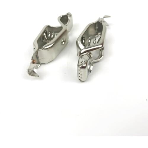 Crocodile clips for body cords and mask cords, fencing products and equipments, fencing gears